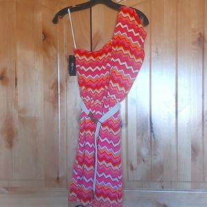 New one shoulder dress - NWT